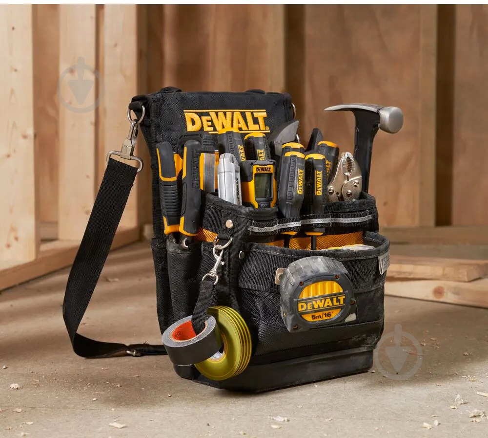 Сумка для инструментов DeWalt открытого типа системы TSTAK DWST83541-1 - фото 4 Сумка для инструментов DeWalt открытого типа системы TSTAK DWST83541-1 - фото 4