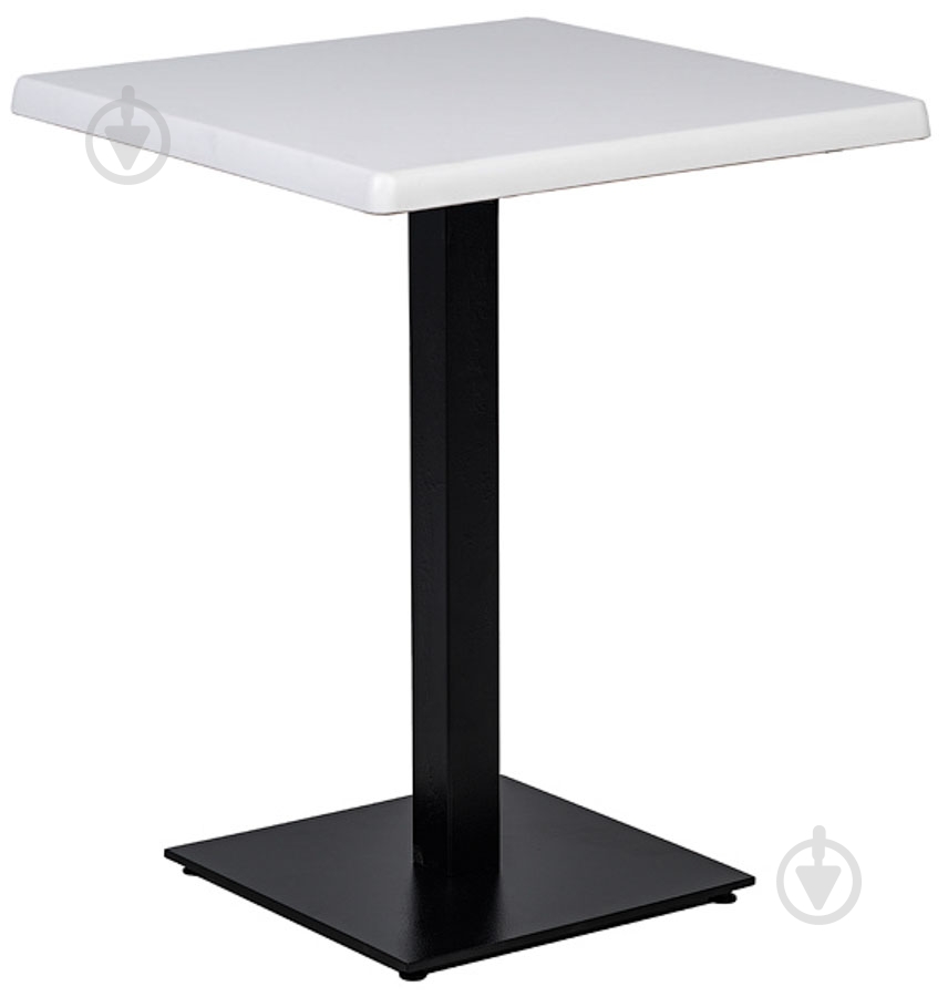 Стол обеденный Topalit 800/800 мм Pure White 0406 - фото 1 Стол обеденный Topalit 800/800 мм Pure White 0406 - фото 1
