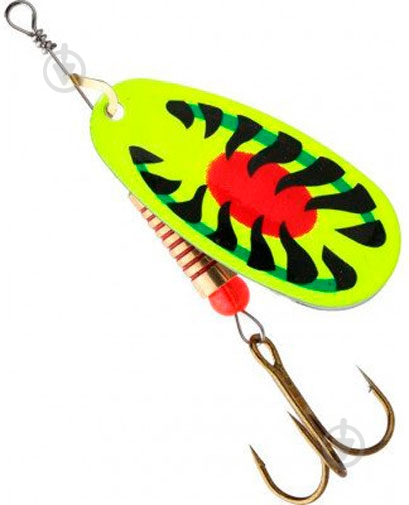 Блесна Mikado Blaster №2 4 г silver lemon - фото 1