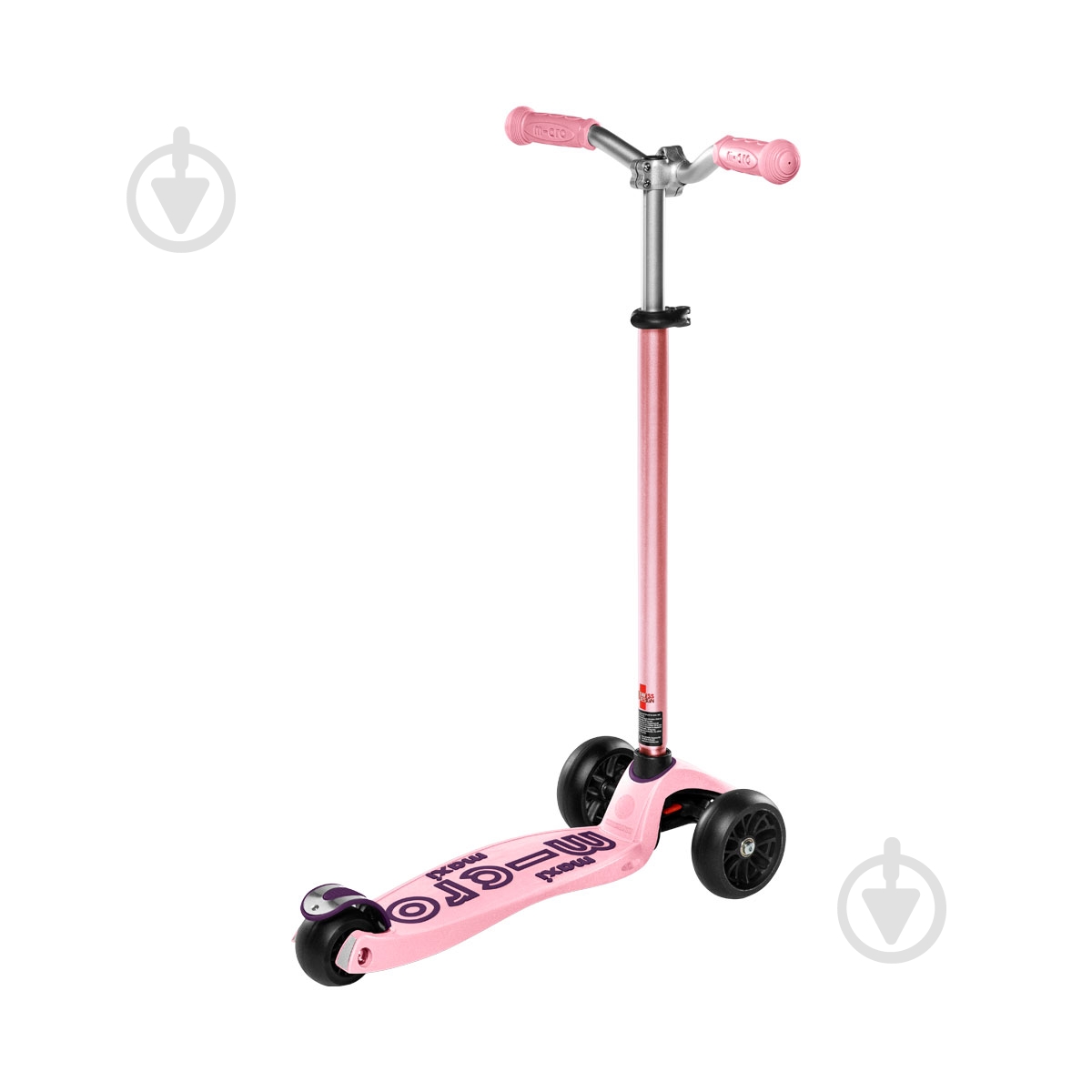Самокат Micro Maxi PRO Deluxe розовый MMD090 - фото 4 Самокат Micro Maxi PRO Deluxe розовый MMD090 - фото 4