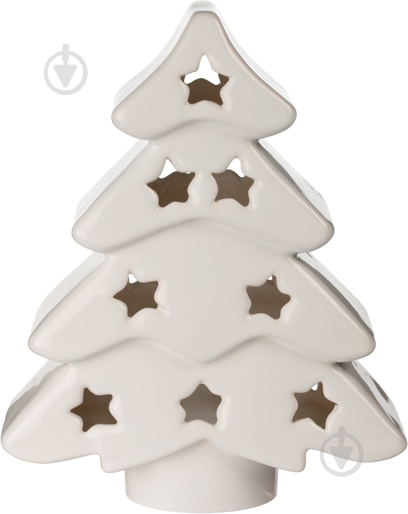 Подсвечник Елка 1403 белый Eterna - фото 2 Подсвечник Елка 1403 белый Eterna - фото 2