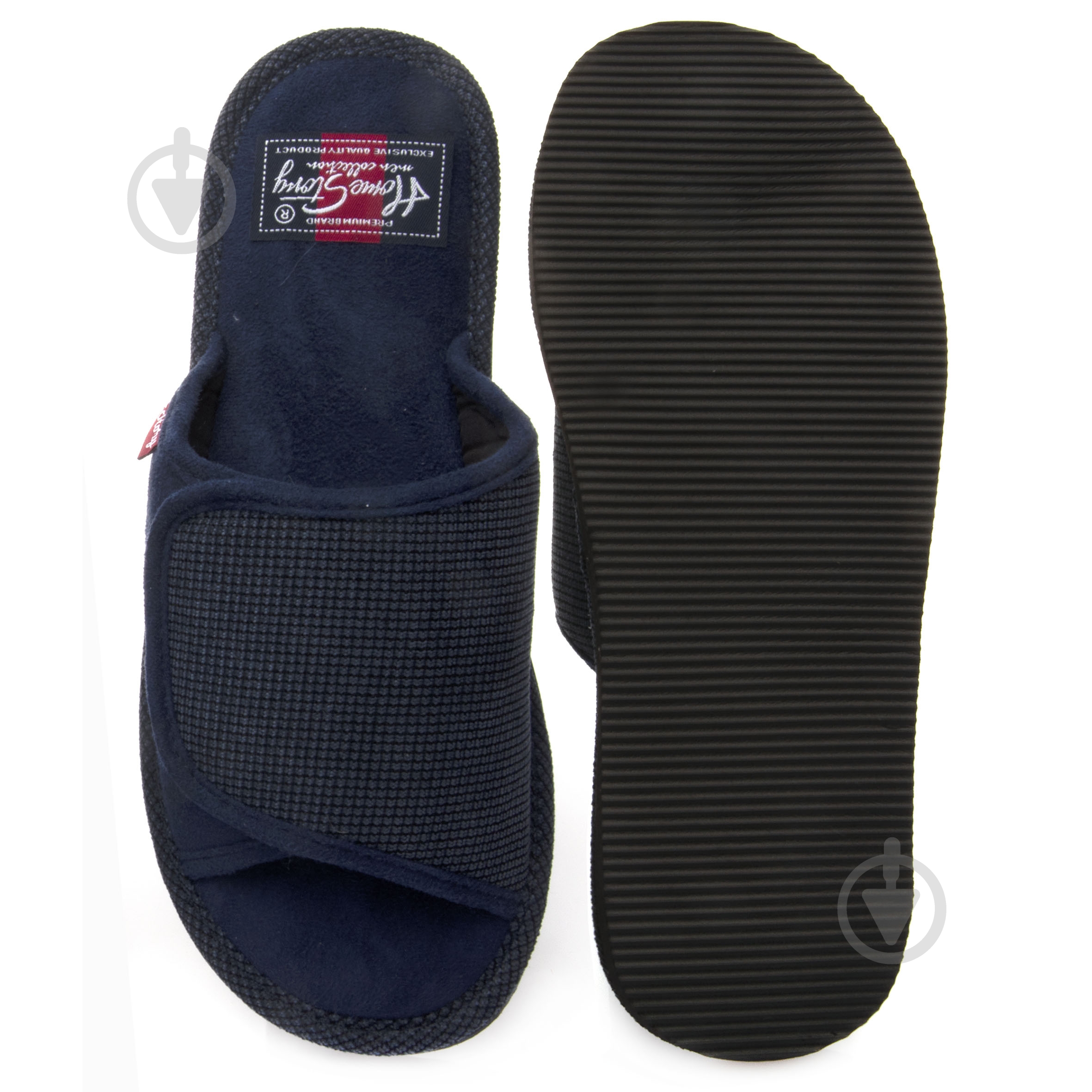Тапки домашние Home 250073-2 р.42 синий - фото 4