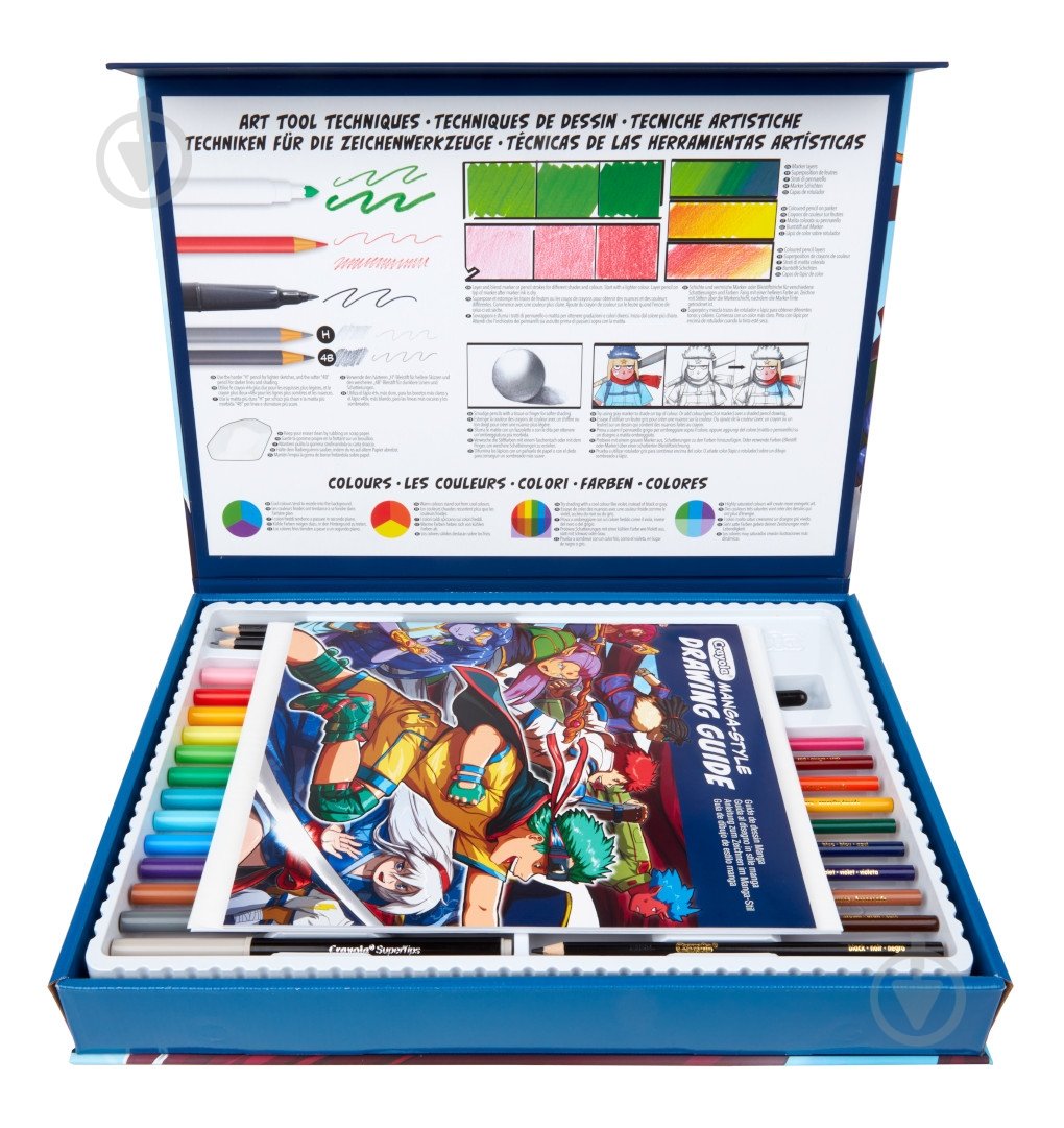 Набір для малювання Crayola "Аніме та манга" 04-2938 - фото 2
