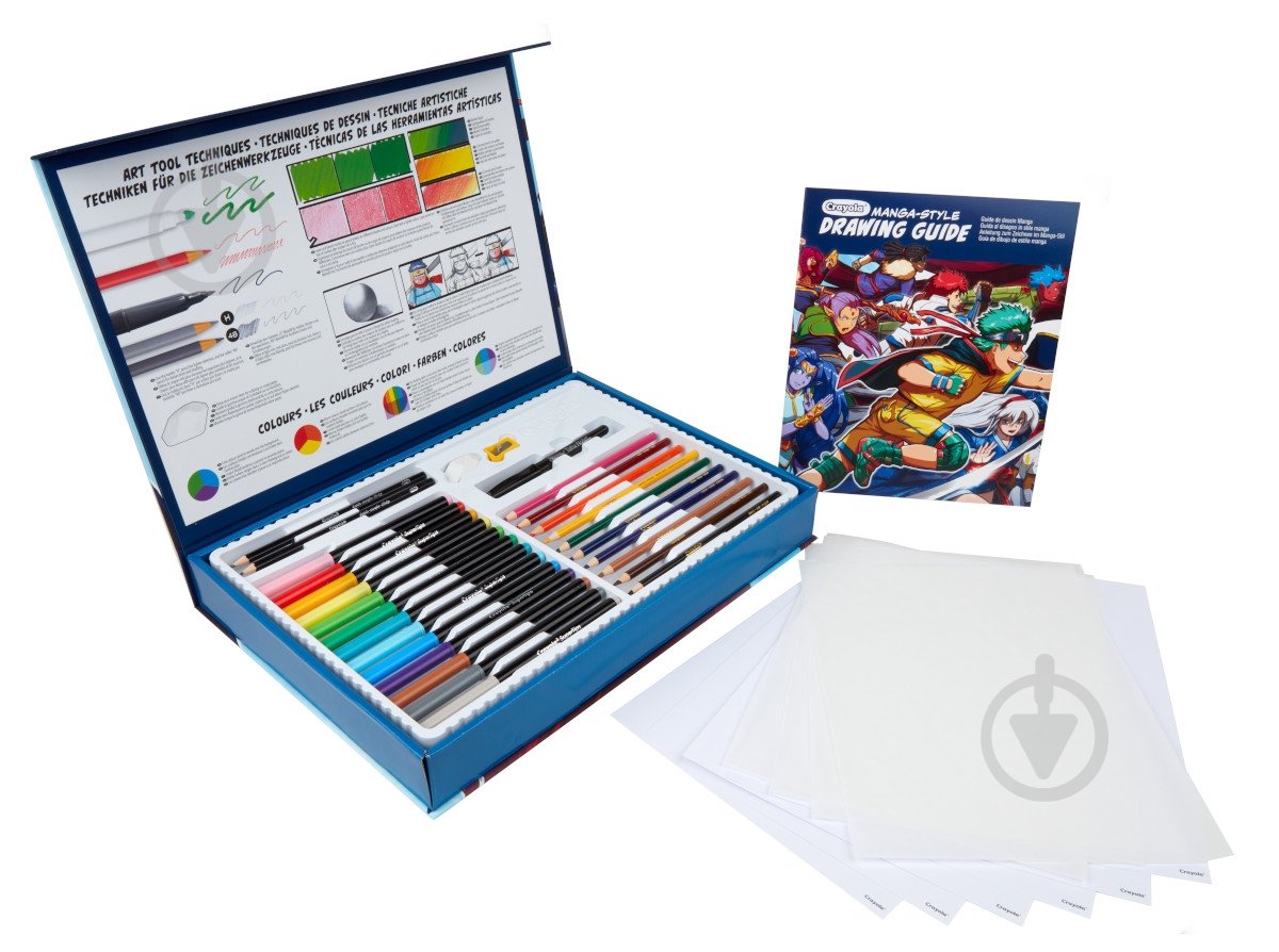 Набір для малювання Crayola "Аніме та манга" 04-2938 - фото 1