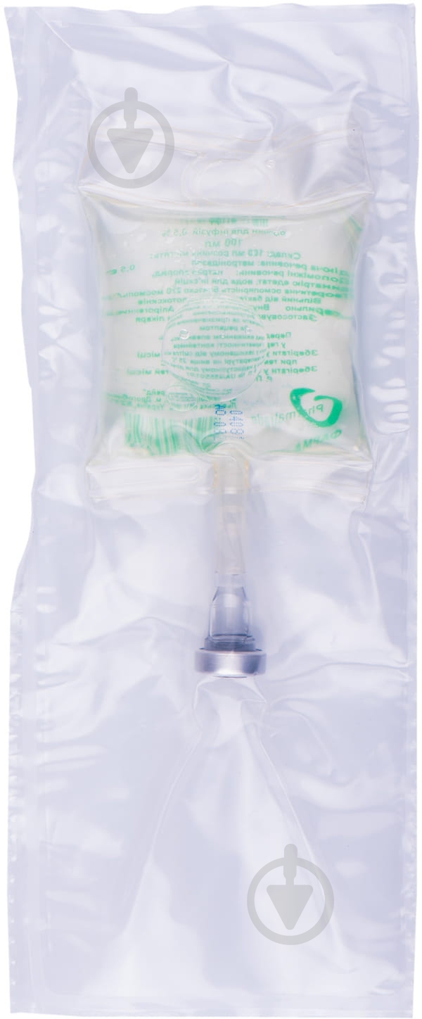 Метронідазол розчин 0,5% 100 мл - фото 2 Метронідазол розчин 0,5% 100 мл - фото 2