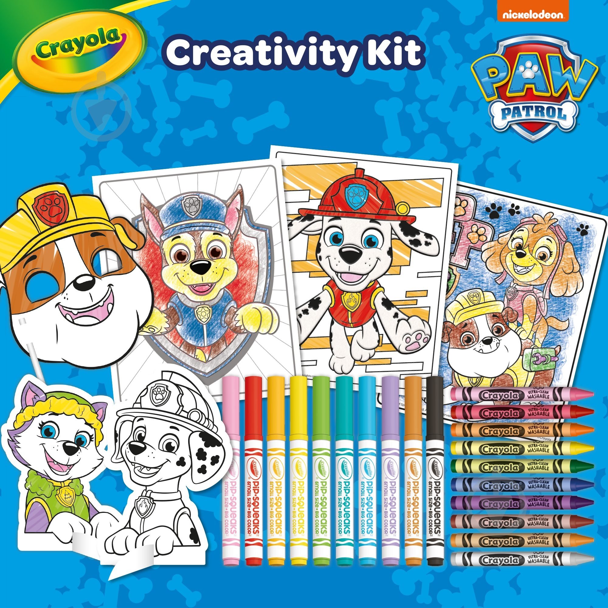 Набір для дитячої творчості Crayola 5в1 "Paw Patrol", 60 одиниць 04-2940 - фото 2