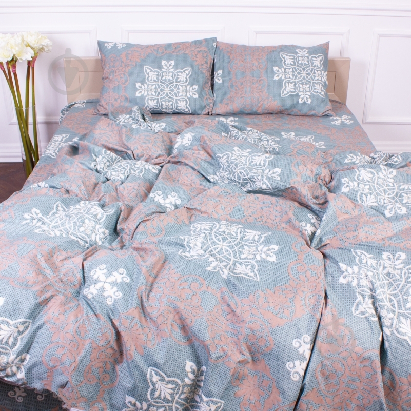 Комплект постільної білизни MirSon 15-0263 Robert мульті - фото 1