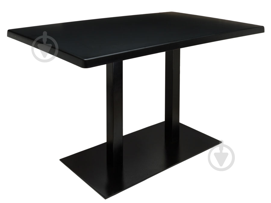Стол обеденный Topalit 1100/700 мм Black 0407 - фото 1