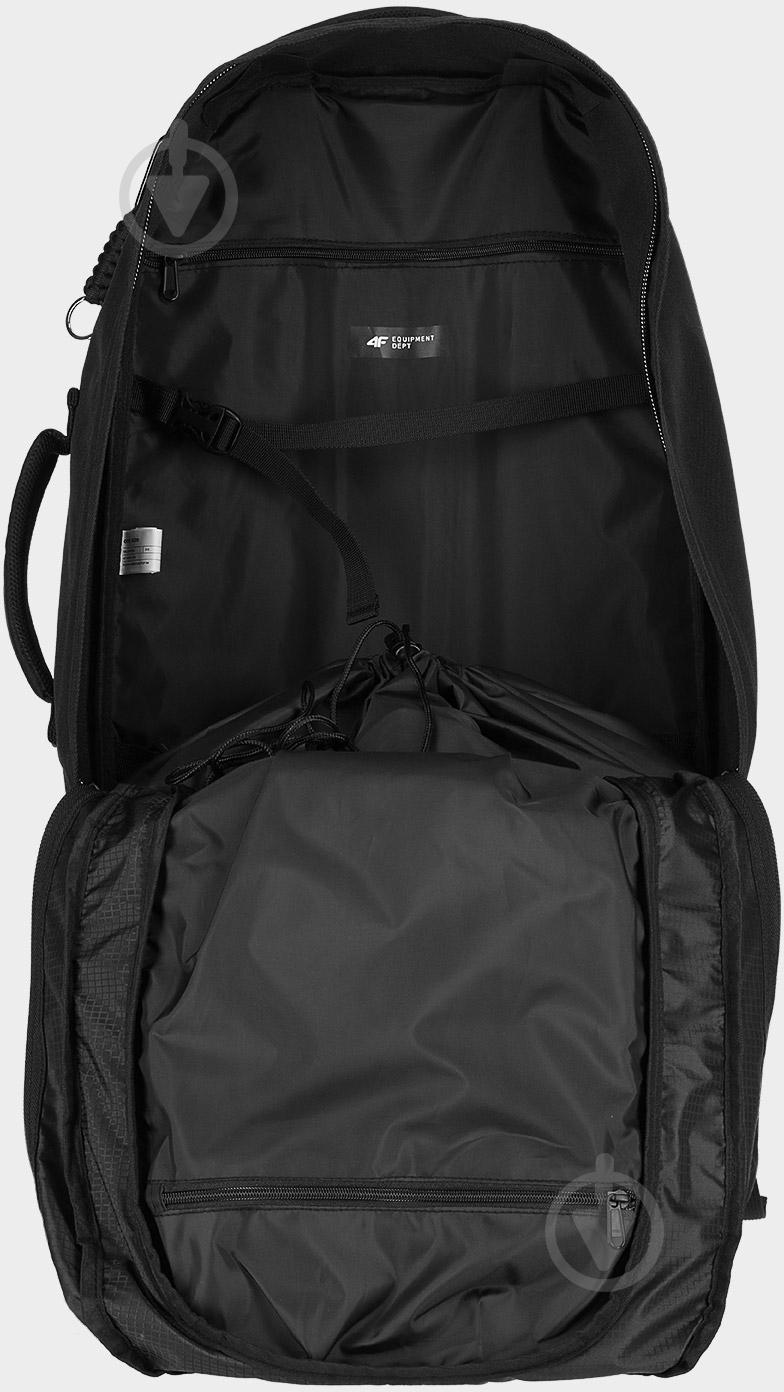 Рюкзак 4F D4L20-PCF104-21S 80 л чорний - фото 2