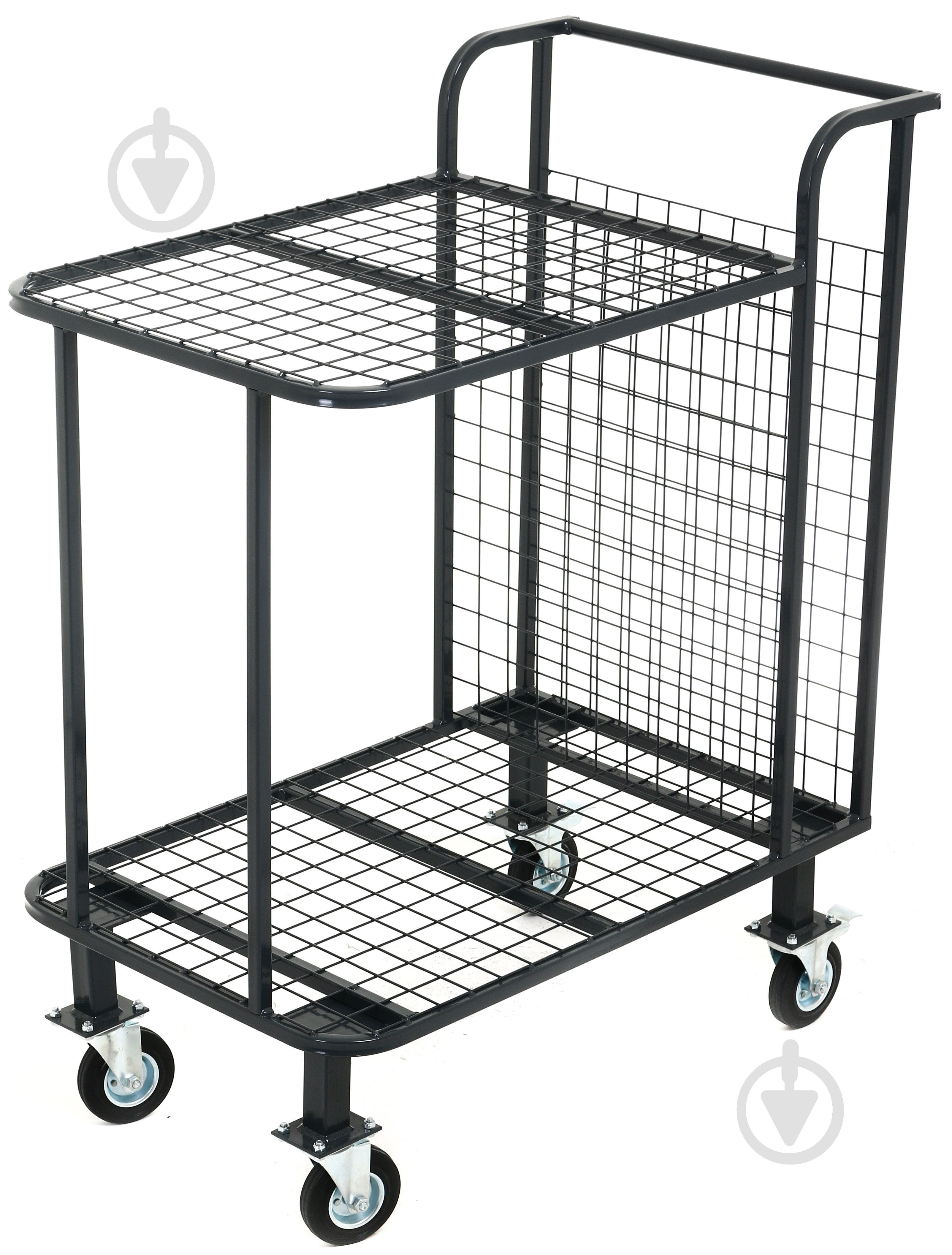 ᐉ Тележка для вывоза продукции в торговый зал 1100х600х750 графит