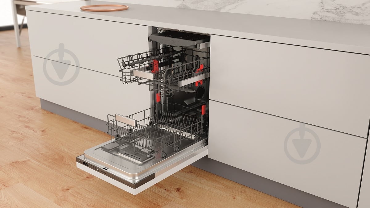 Вбудовувана посудомийна машина Whirlpool WSIO 3O34 PFE X - фото 3 Вбудовувана посудомийна машина Whirlpool WSIO 3O34 PFE X - фото 3