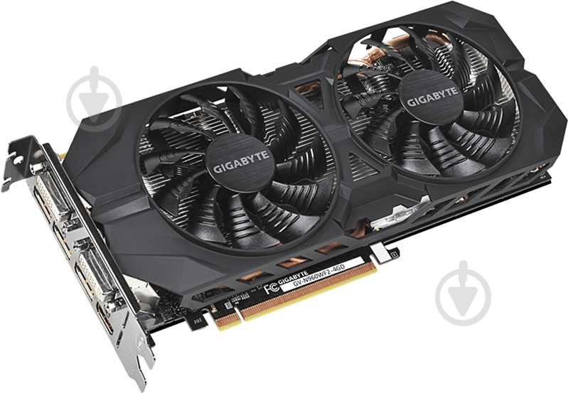 Видеокарта Gigabyte GeForce GTX 960 WindForce 2X 4GB 128bit GDDR5 (GV-N960WF2-4GD) - фото 1