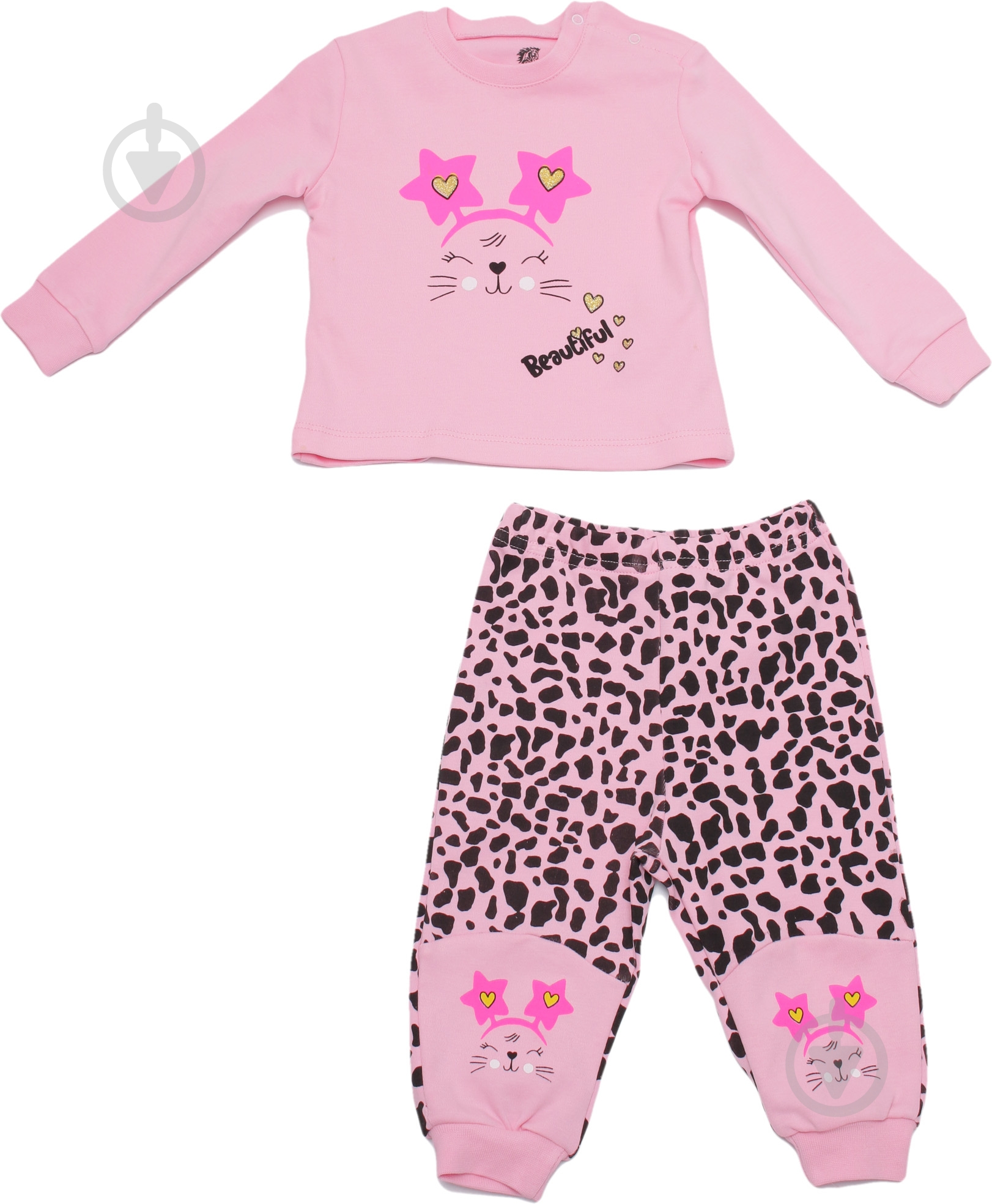 Комплект ALG розовый р.74 521407 - фото 1