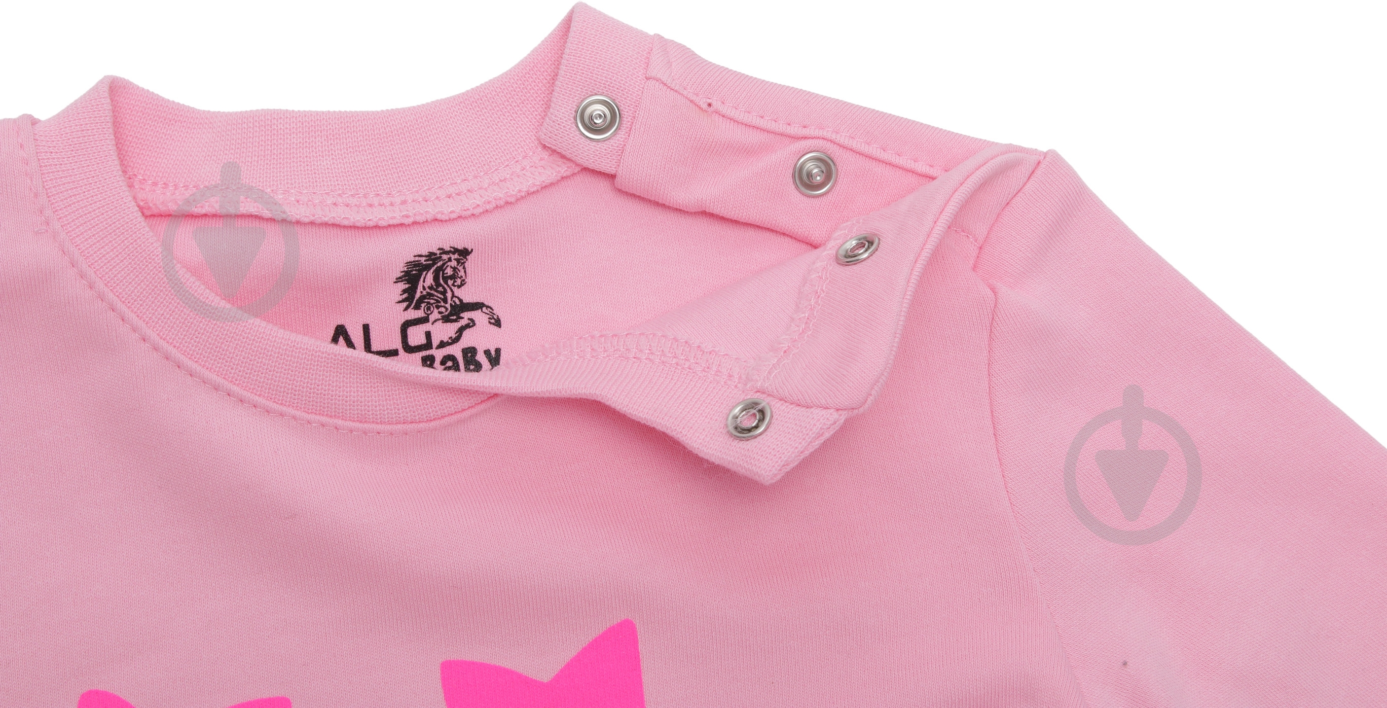 Комплект ALG розовый р.74 521407 - фото 6
