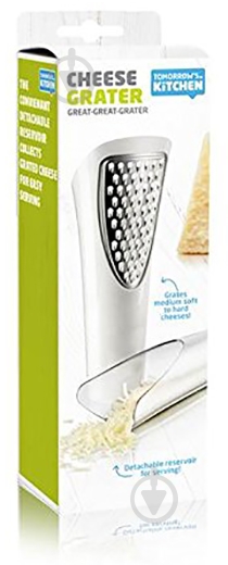 Тертка для сиру Tomorrow's Kitchen з контейнером Cheese Grater - фото 5