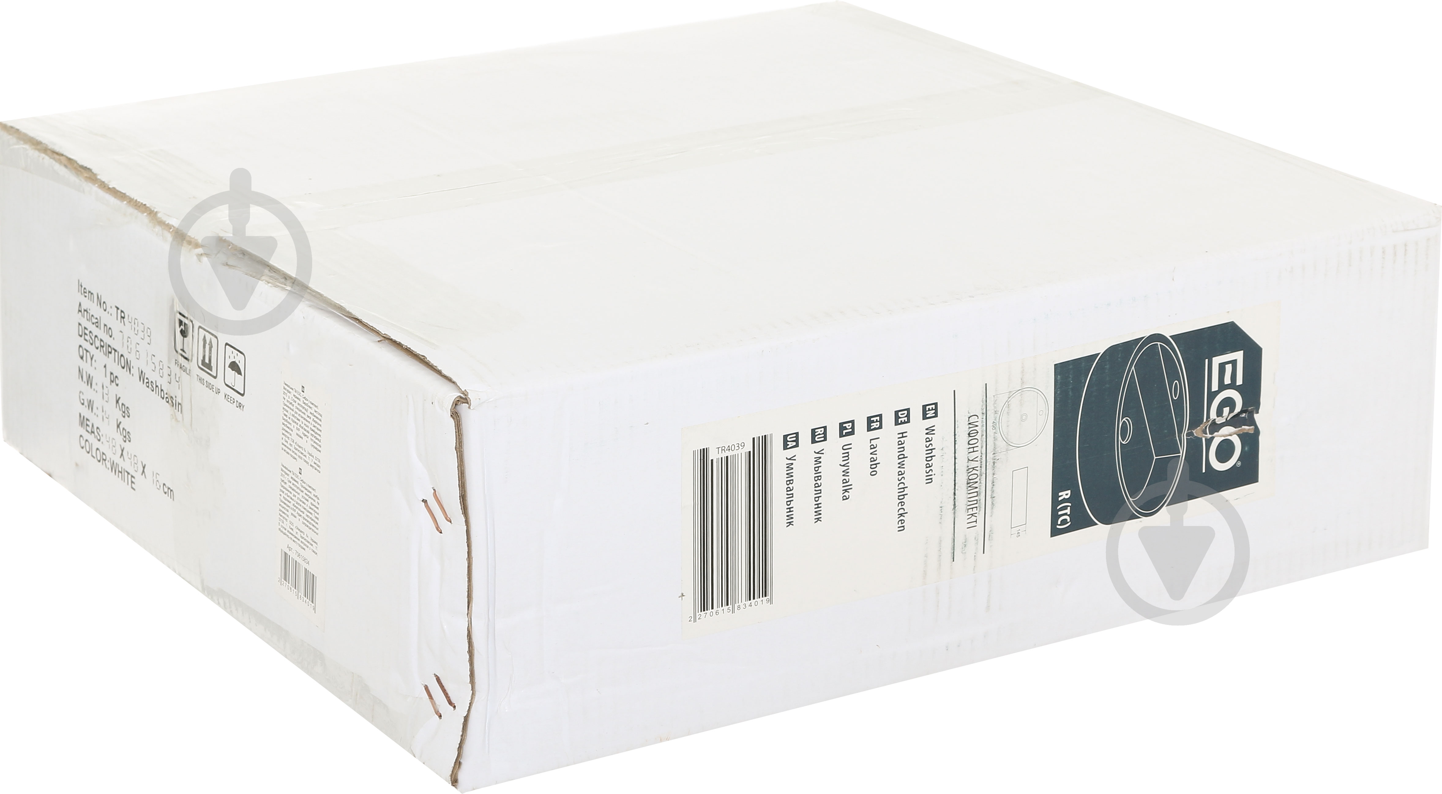 Умывальник EGO R(TC) 49 - фото 3 Умывальник EGO R(TC) 49 - фото 3