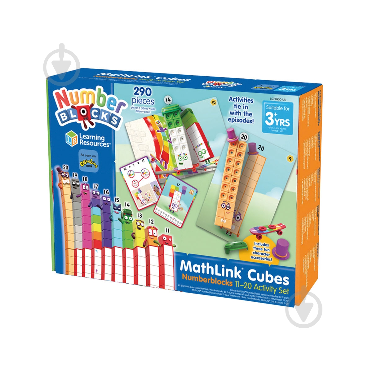 Набір Learning Resources серії Numberblocks - Вчимося рахувати від 11 до 20 Mat LSP0950-UK - фото 1 Набір Learning Resources серії Numberblocks - Вчимося рахувати від 11 до 20 Mat LSP0950-UK - фото 1