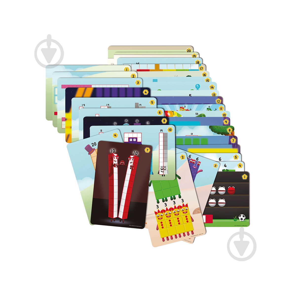 Набір Learning Resources серії Numberblocks - Вчимося рахувати від 11 до 20 Mat LSP0950-UK - фото 2 Набір Learning Resources серії Numberblocks - Вчимося рахувати від 11 до 20 Mat LSP0950-UK - фото 2
