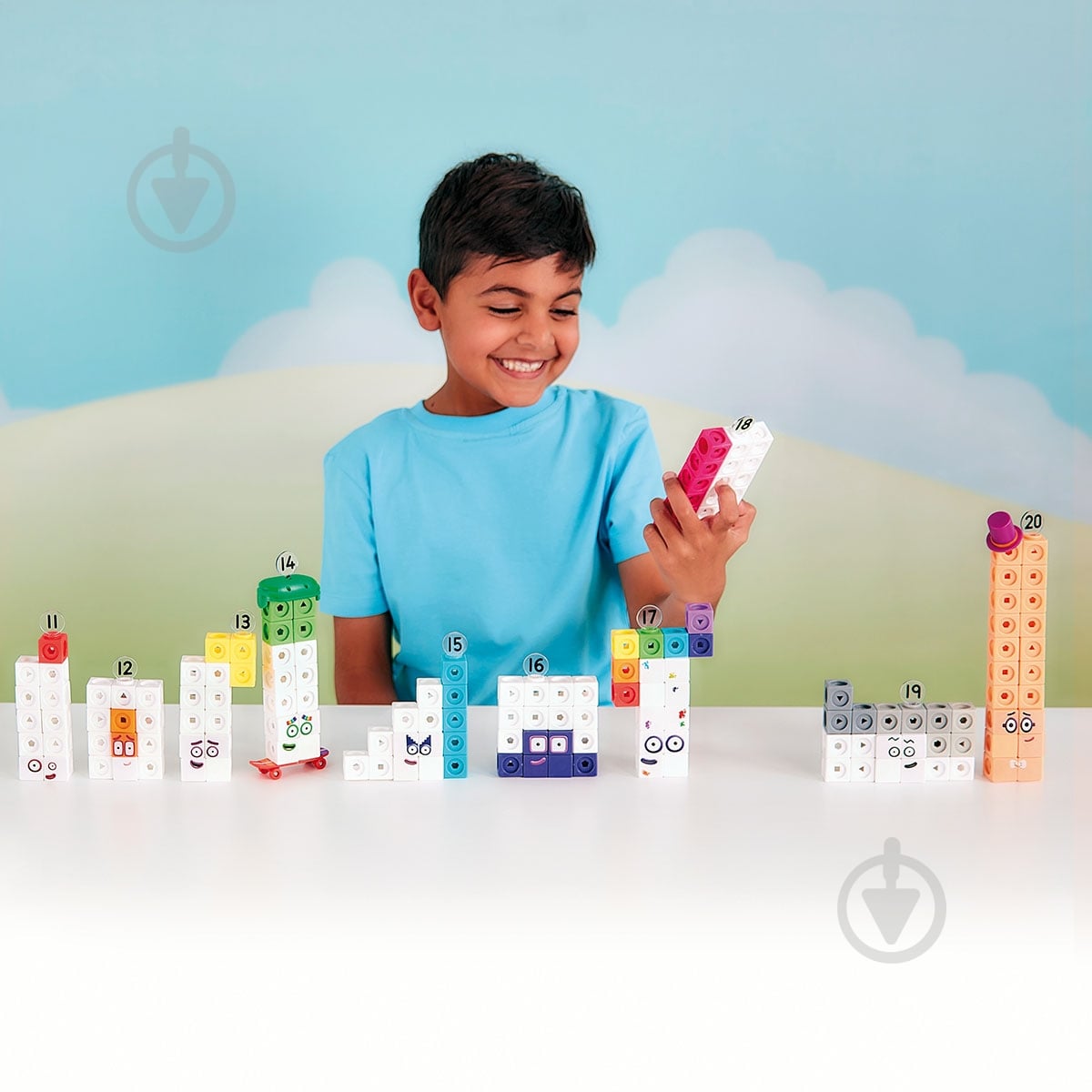 Набір Learning Resources серії Numberblocks - Вчимося рахувати від 11 до 20 Mat LSP0950-UK - фото 7 Набір Learning Resources серії Numberblocks - Вчимося рахувати від 11 до 20 Mat LSP0950-UK - фото 7