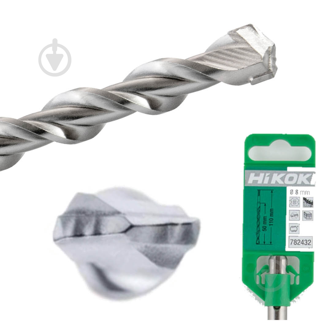 Бур HIKOKI 782473 SDS-plus 14x200 мм 260 мм 782473 - фото 1 Бур HIKOKI 782473 SDS-plus 14x200 мм 260 мм 782473 - фото 1