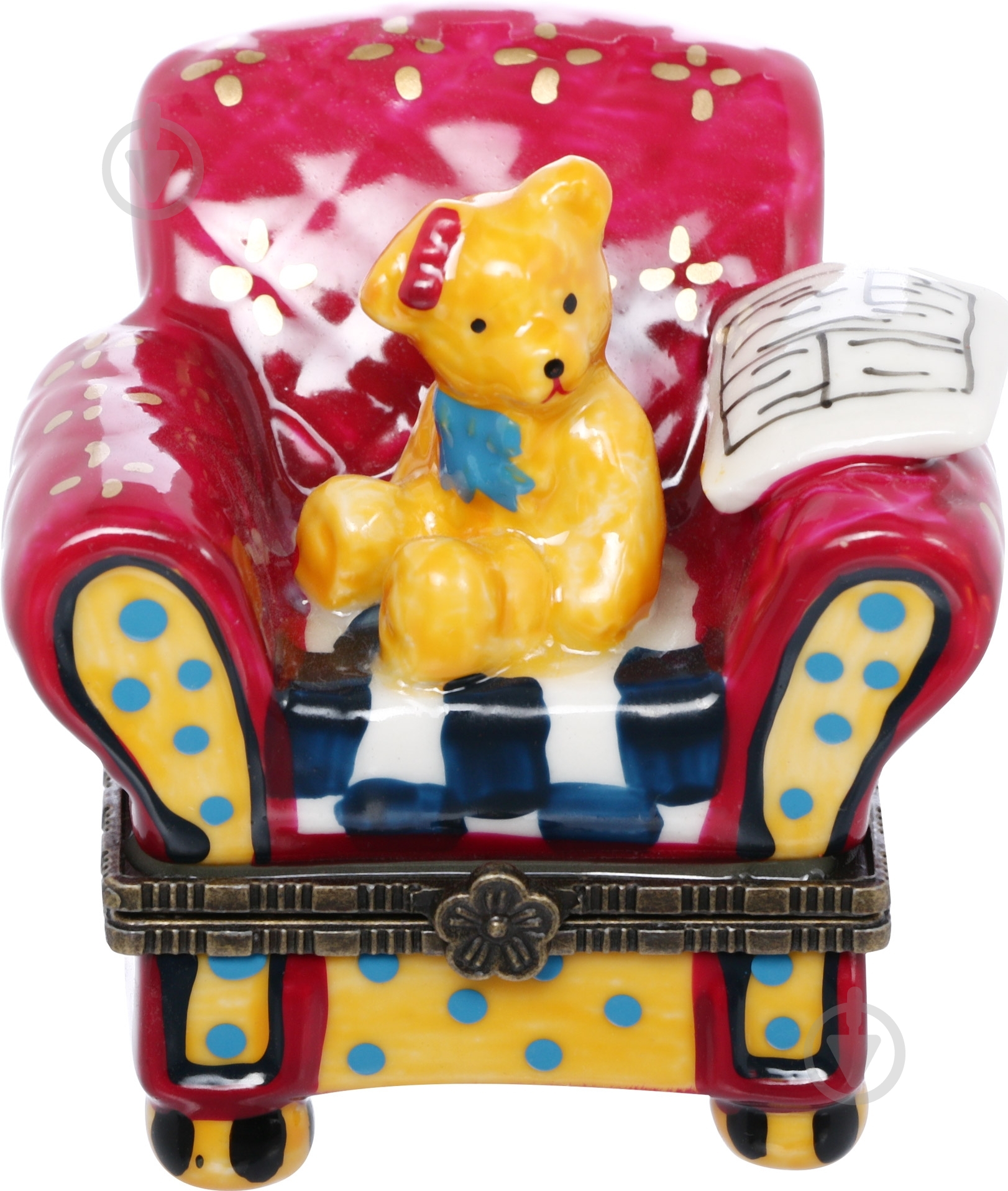 Шкатулка Мишка 194-007 - фото 1 Шкатулка Мишка 194-007 - фото 1