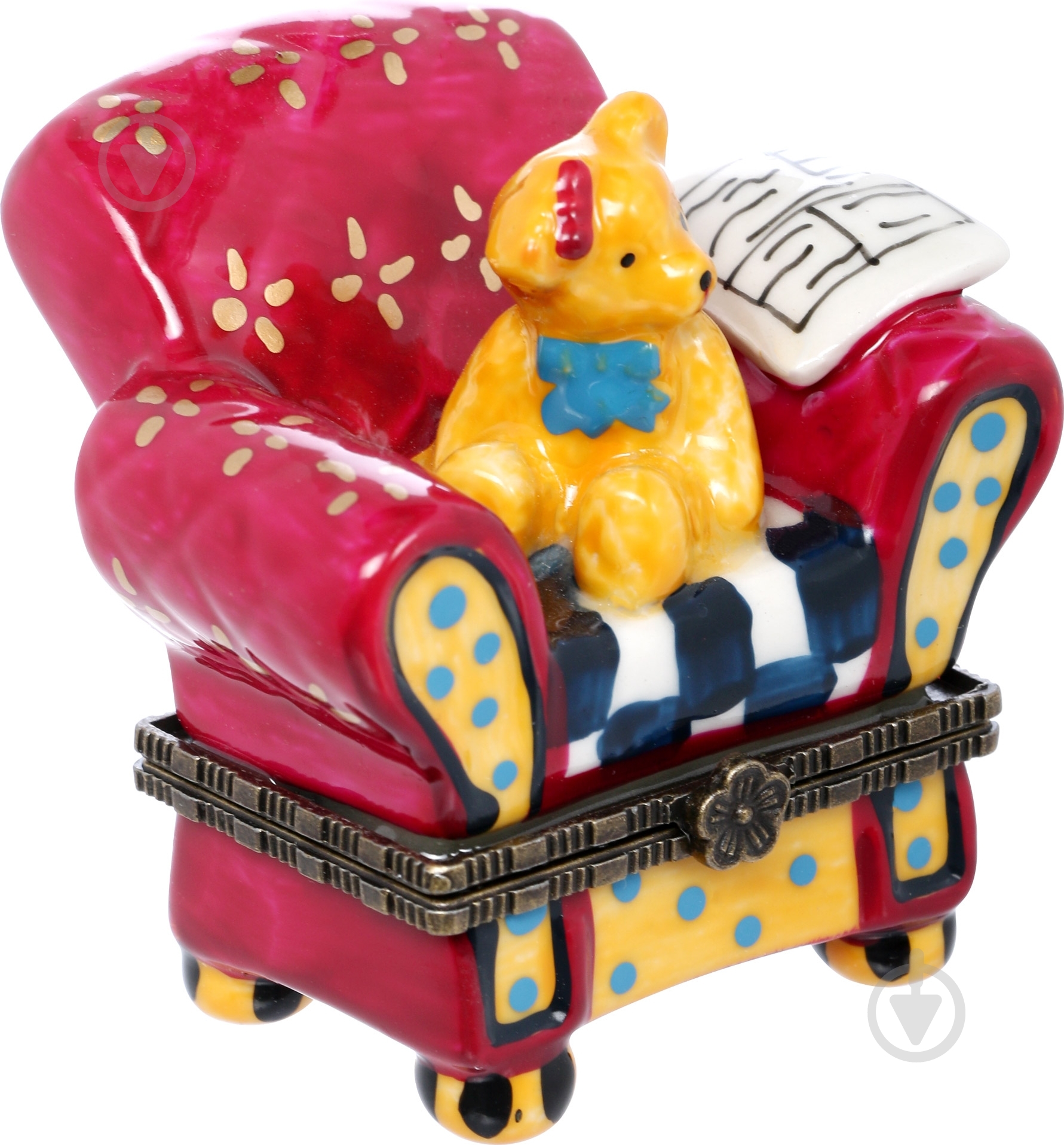 Шкатулка Мишка 194-007 - фото 2 Шкатулка Мишка 194-007 - фото 2