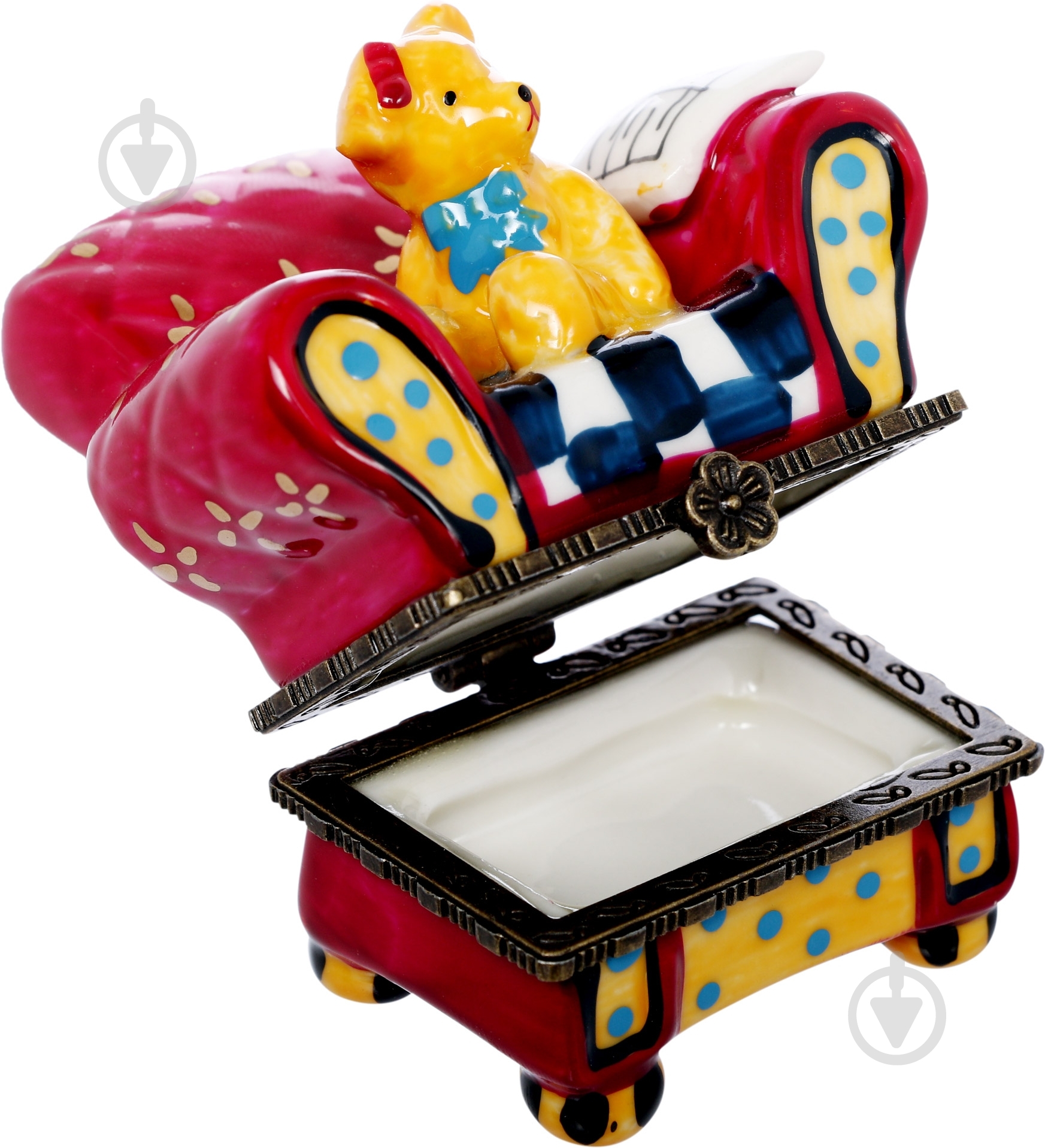 Шкатулка Мишка 194-007 - фото 3 Шкатулка Мишка 194-007 - фото 3