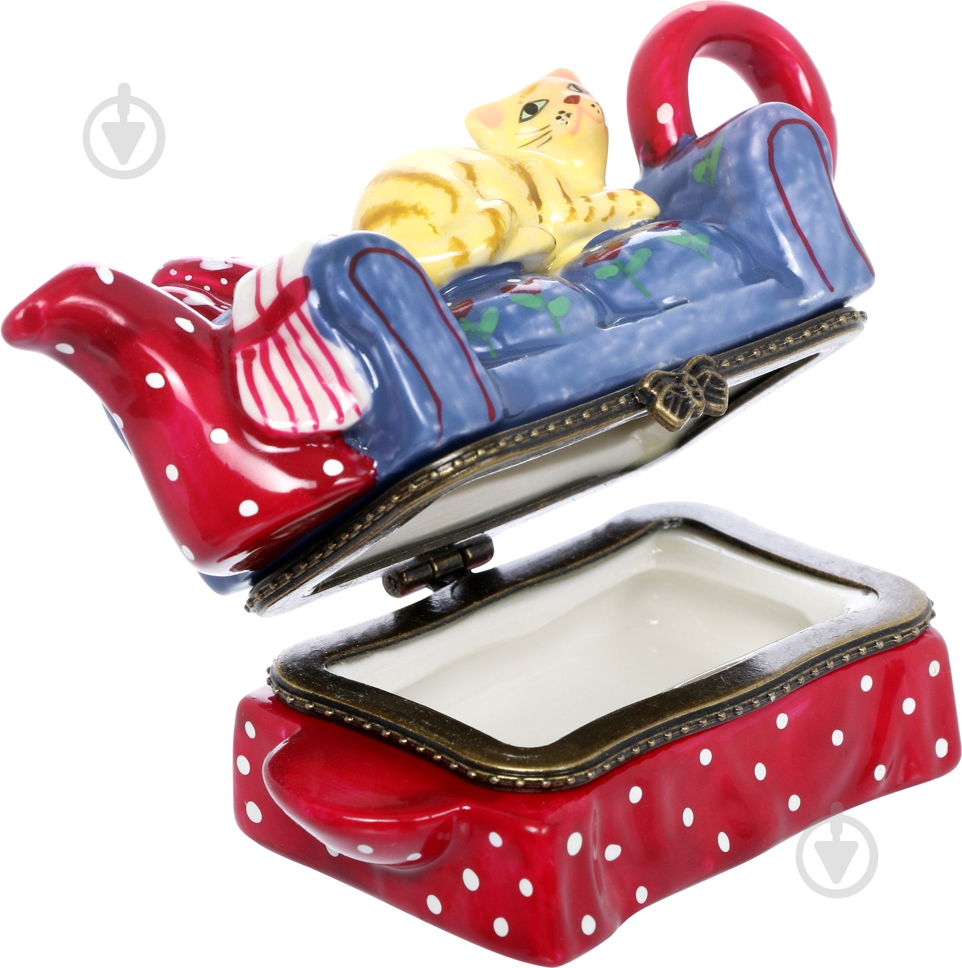 Шкатулка Котик 194-024 - фото 3