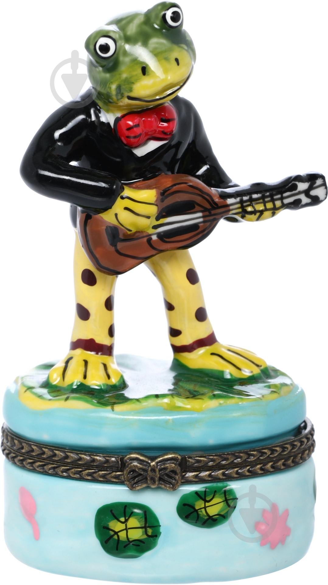 Скринька Жаба музикант 194-030 - фото 1