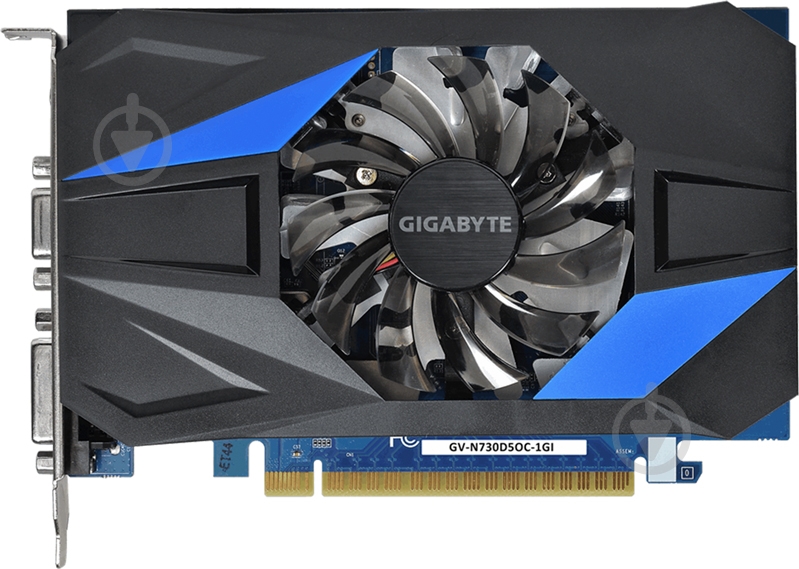 Відеокарта Gigabyte GeForce GT 730 1GB 64bit GDDR5 (GV-N730D5OC-1GI) - фото 1 Відеокарта Gigabyte GeForce GT 730 1GB 64bit GDDR5 (GV-N730D5OC-1GI) - фото 1