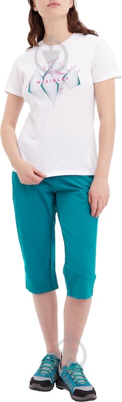 Футболка McKinley Rimmo W 422284-001 р.XL белый - фото 3 Футболка McKinley Rimmo W 422284-001 р.XL белый - фото 3