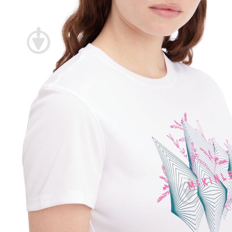 Футболка McKinley Rimmo W 422284-001 р.XL белый - фото 4 Футболка McKinley Rimmo W 422284-001 р.XL белый - фото 4