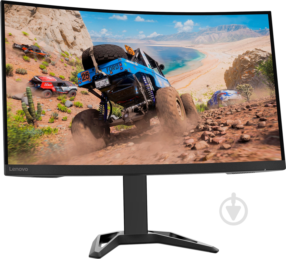 Монітор Lenovo G32QC-30 31,5" (66F2GAC1UA) - фото 3