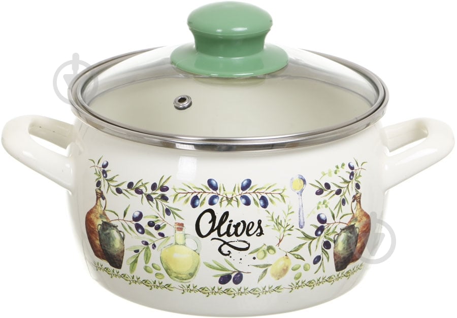 Кастрюля Metrot Олива 2.2 л 2821 - фото 1