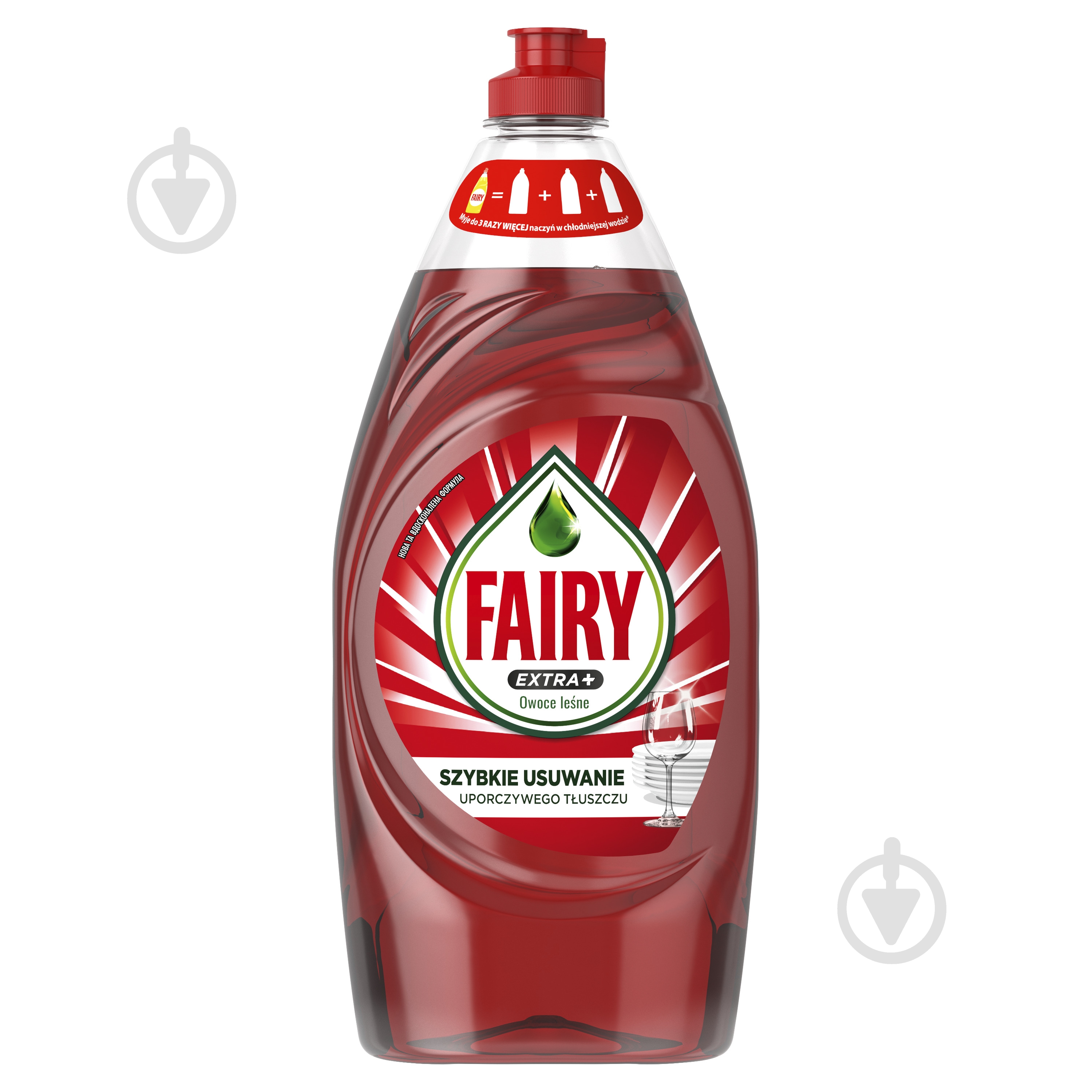 Засіб для ручного миття посуду Fairy Екстра + Лісові ягоди 0,9 л - фото 1