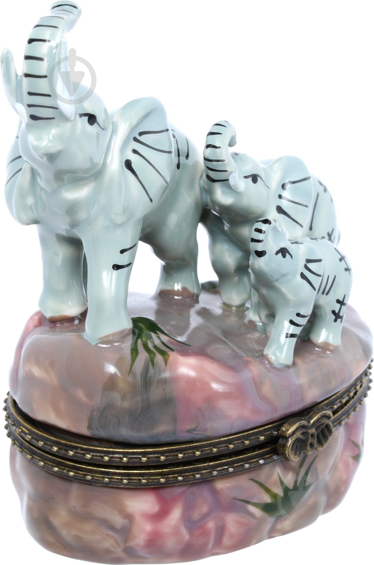 Шкатулка Слоны 194-118 - фото 1