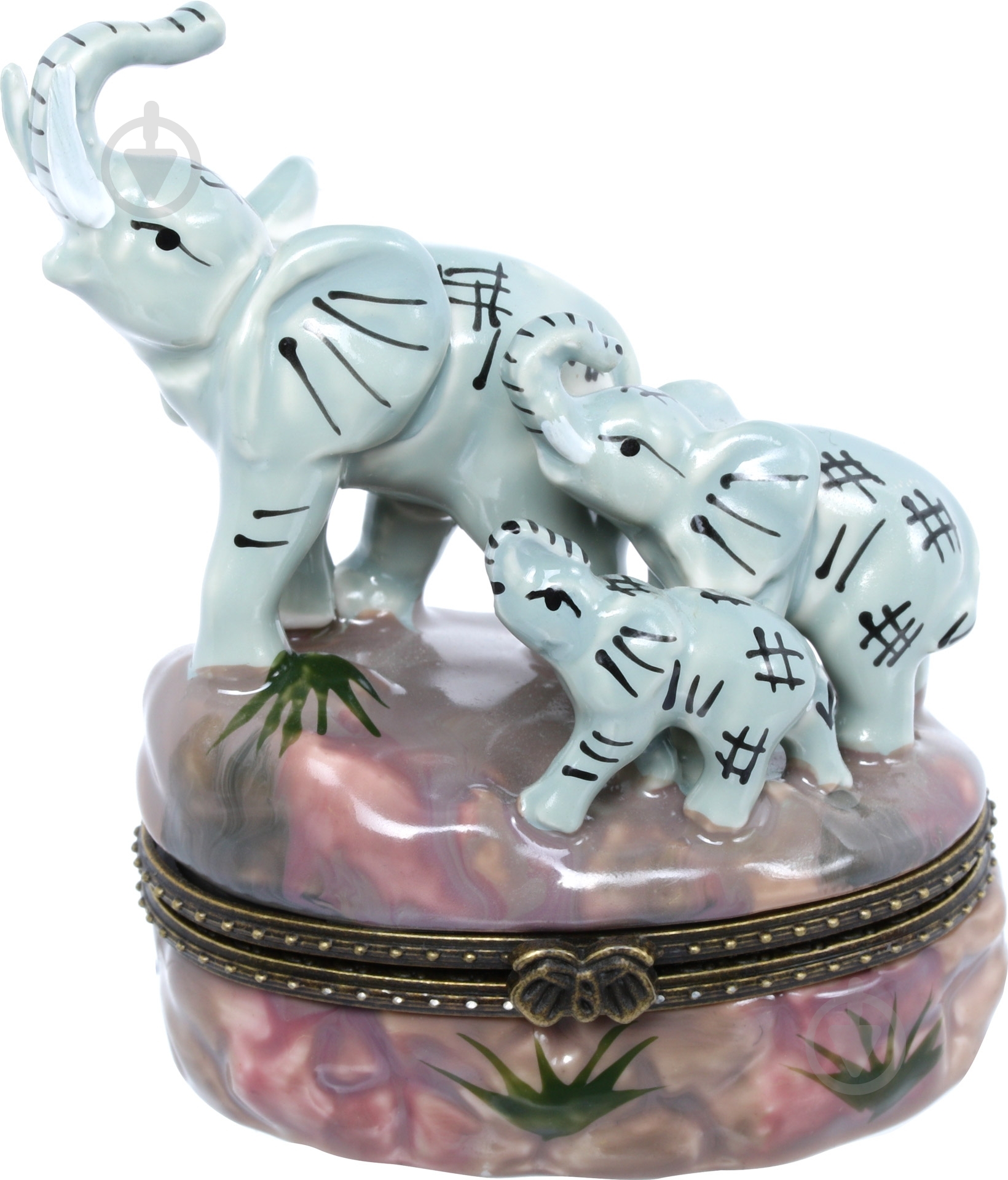 Шкатулка Слоны 194-118 - фото 2