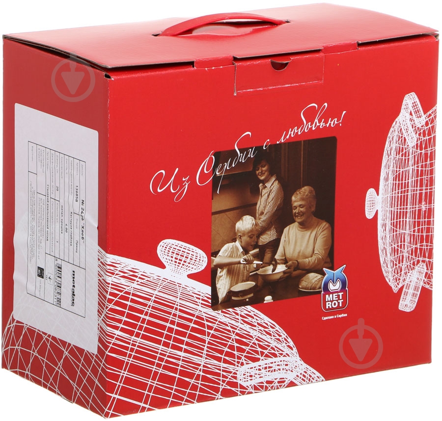 Кастрюля Metrot Хлеб 4 л 2426 - фото 5 Кастрюля Metrot Хлеб 4 л 2426 - фото 5