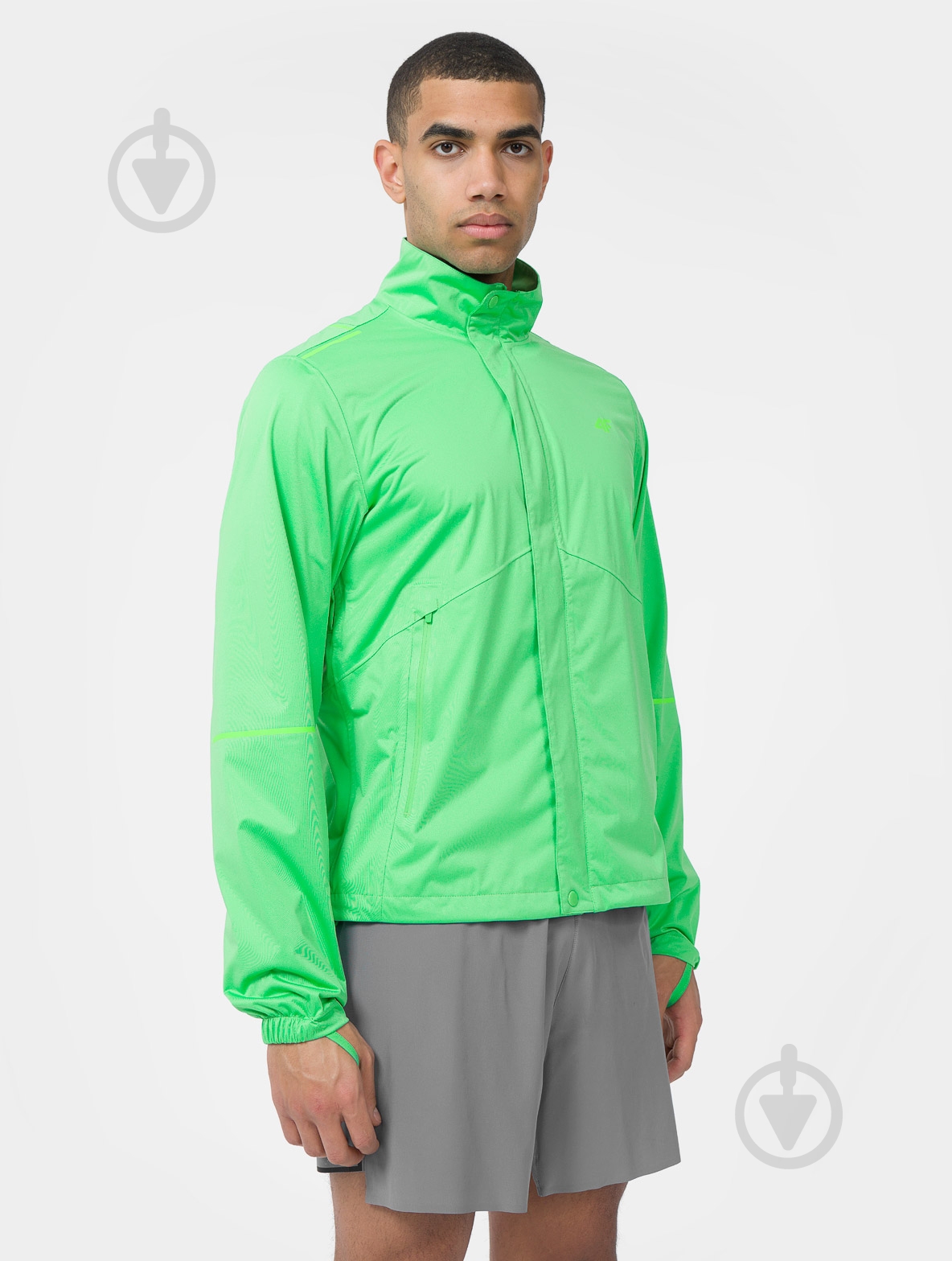 Ветровка 4F JACKET 4FSS23TJACM042-41S р.S зеленая - фото 3