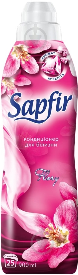 Кондиционер-ополаскиватель Sapfir Flory 0,9 л - фото 1