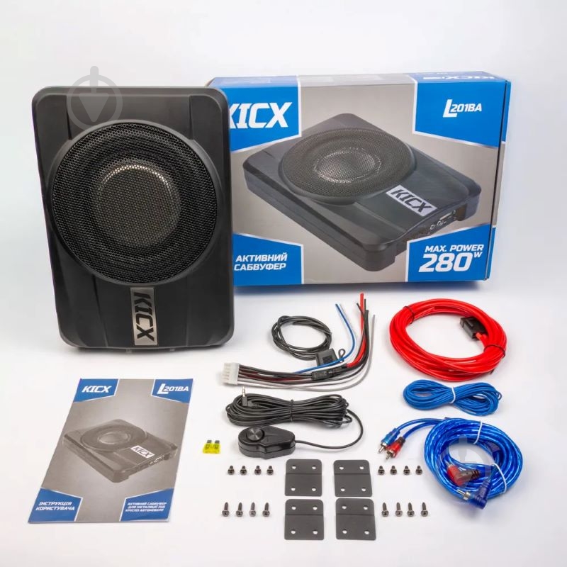Автосабвуфер Kicx L201BA - фото 7