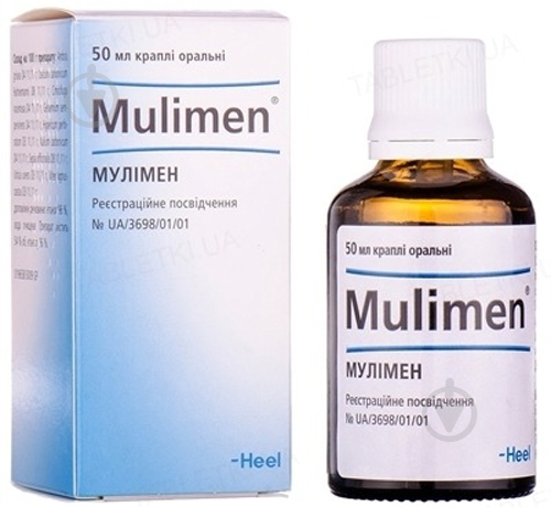 Мулимен ор. во флак.-кап. крапли 50 мл - фото 1