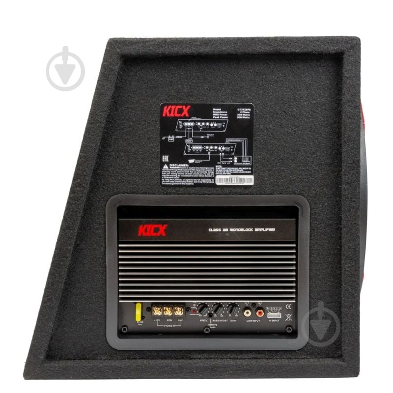 Автосабвуфер Kicx GT 312BPA - фото 5