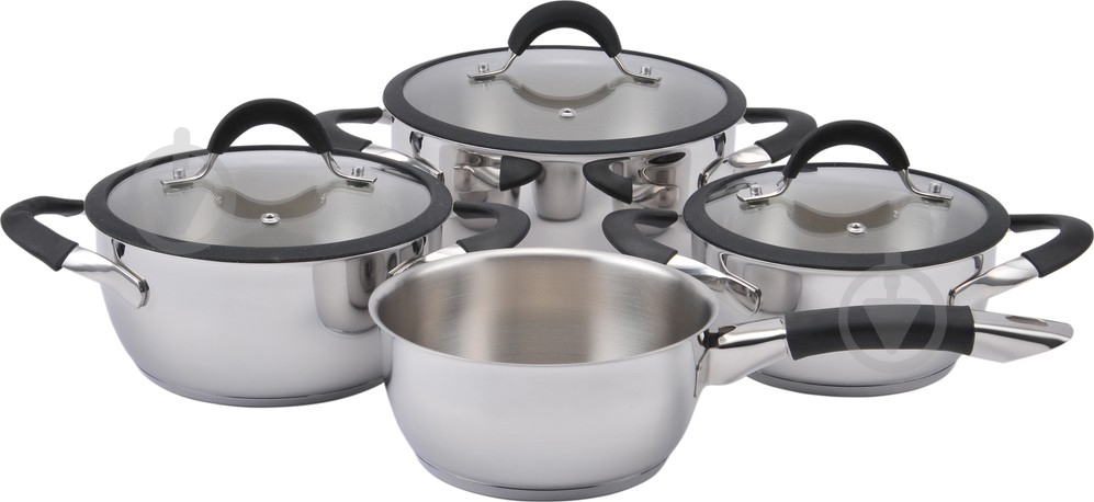 Набор посуды Lamart 7 предметов LTSSSET7 - фото 1 Набор посуды Lamart 7 предметов LTSSSET7 - фото 1