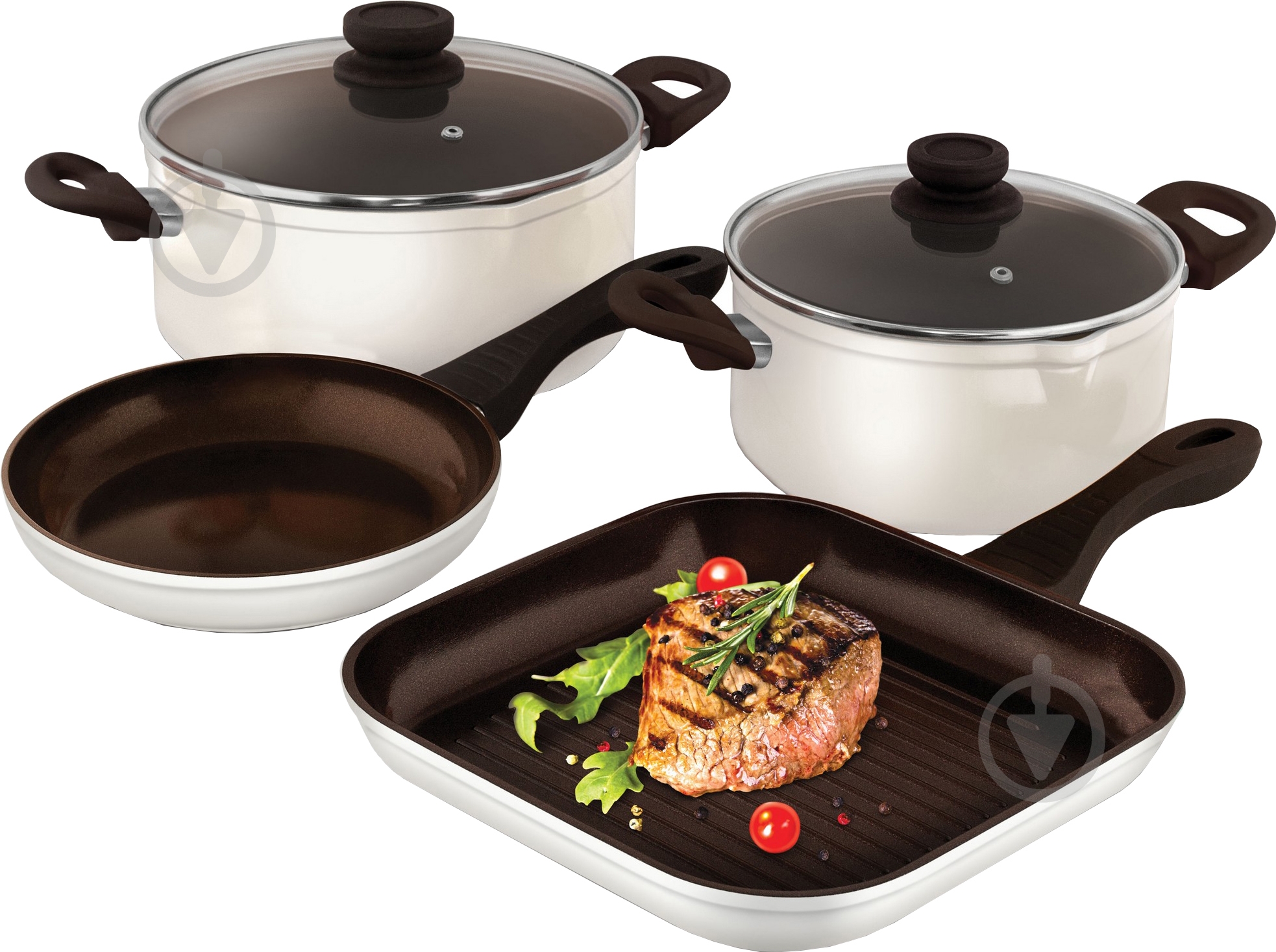 Набор посуды Lamart Ceramic 6 предметов K20262024MB - фото 1