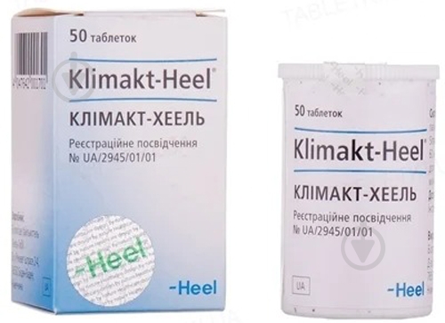 Климакт-Хеель №50 в конт. таблетки - фото 1 Климакт-Хеель №50 в конт. таблетки - фото 1