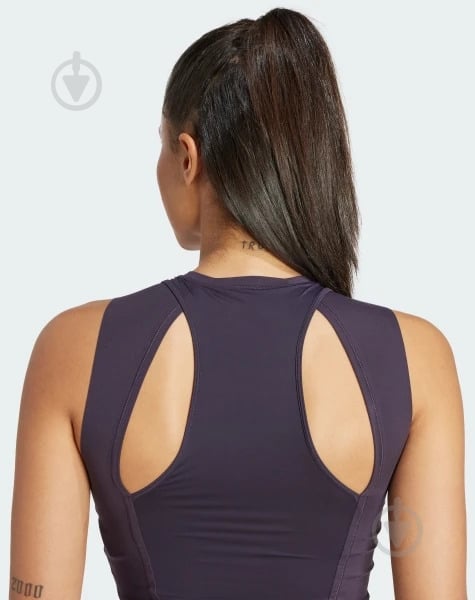 Футболка Adidas ELEV HIIT TK IQ1763 р.S коричневый - фото 4 Футболка Adidas ELEV HIIT TK IQ1763 р.S коричневый - фото 4