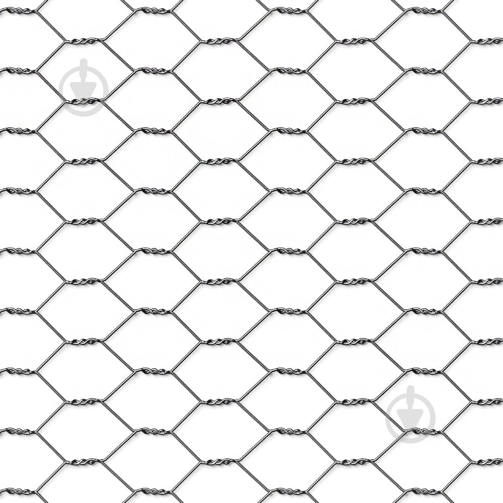 Сітка-рабиця Takelag габіонна гексогональна подвійного скручення оц 60х80х2,2 (2м х 25м) - фото 1