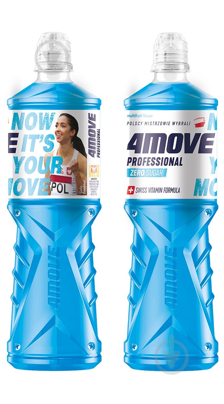 Напій ізотонічний 4MOVE ZERO 750 г - фото 1