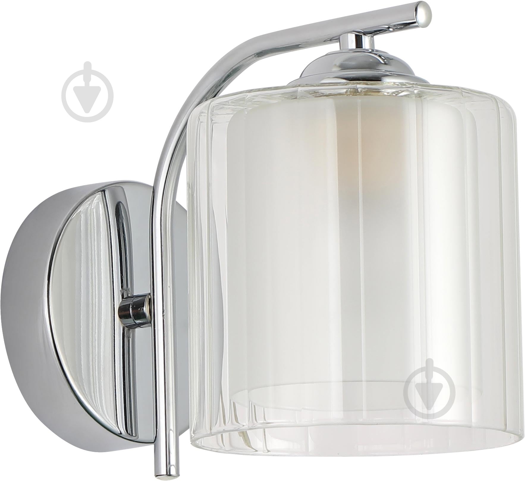 Світильник настінний Sensio Serpens 40 Вт E27 прозорий/хром ALG-07491/1W - фото 1